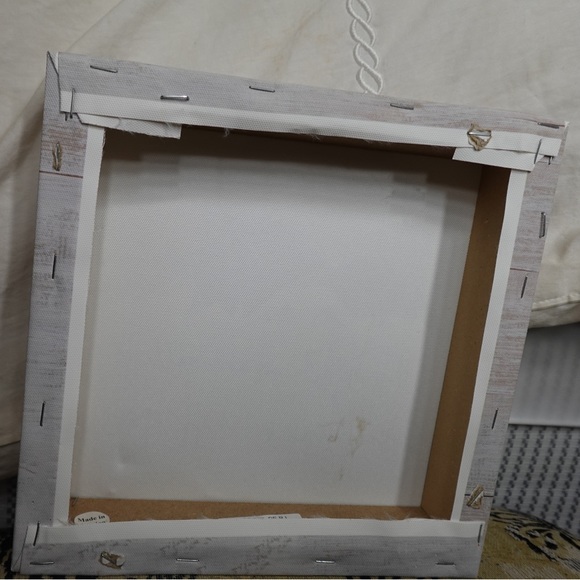 10x10 Canvas Mountain Wood Style Art for Home Decor | Wall or Tabletop Decor - Picture 4 of 6